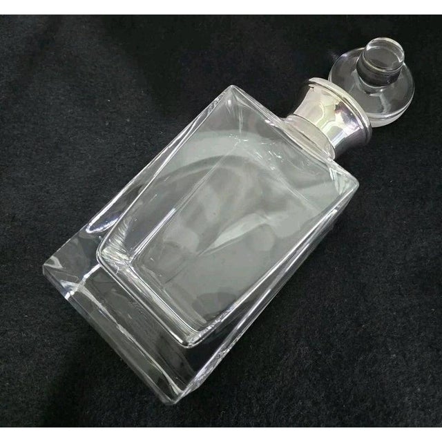 Sterling Silver Mounted Crystal Decanter, 2001 For Sale - Image 14 of 18