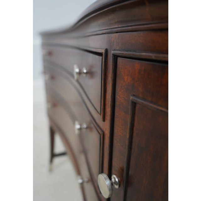 American Drew Mahogany Inlaid Server Sideboard For Sale - Image 14 of 18