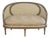 Louis XVI Style Canapé Corbeille in Painted Wood, 18th Century For Sale
