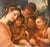 Mary, Jesus, and John the Baptist, Early 19th Century, Oil Painting on Canvas For Sale - Image 9 of 14