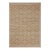 Chris Loves Julia x Loloi Judy Natural / Ivory 18" x 18" Sample Rug For Sale