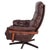 This elegant Gote Mobler Nässjö swivel armchair was manufactured in Sweden during the 1970s and is a fine example of...