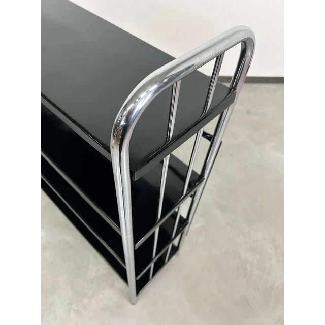 Metal Tubular Steel Bauhaus Shelf, 1930s For Sale - Image 7 of 11