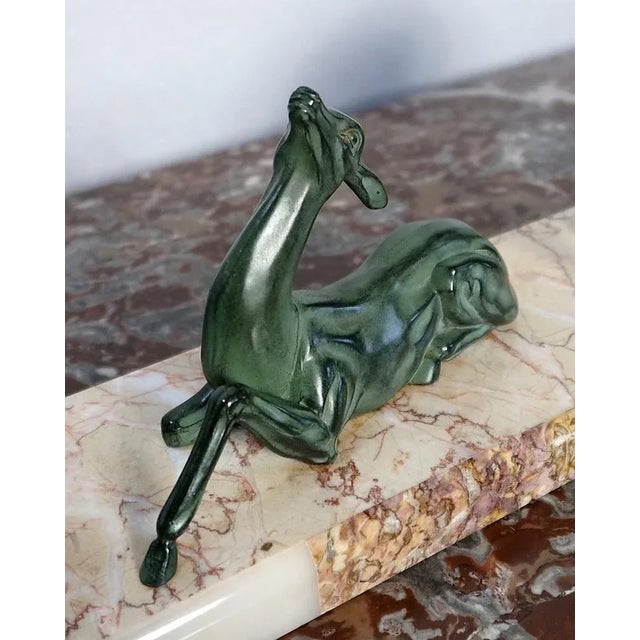 Art Deco Stag & Deer, 20th-Century For Sale - Image 9 of 18