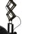 Vintage Industrial Scissor Light with Black Enamel, 1950s For Sale - Image 9 of 10