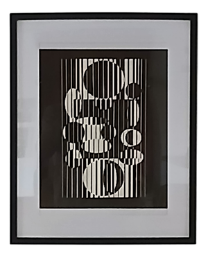 Victor Vasarely, After Iaca, 1950s / 1973, Silk-Screen, Framed
