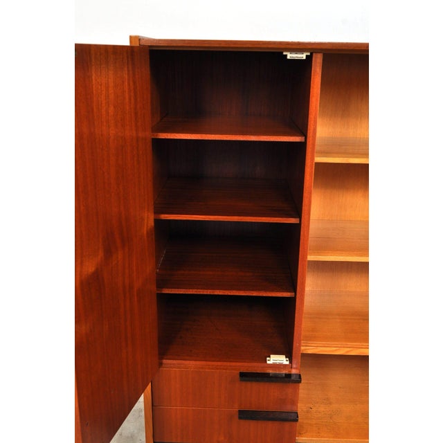 Wood Mid-Century Modern Display Cabinet by Frantisek Mezulanik for Up Zavody, 1960s For Sale - Image 7 of 13