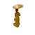 Asian Light Tan Wood Crafted Lady Holding Umbrella Art Figure For Sale - Image 3 of 9