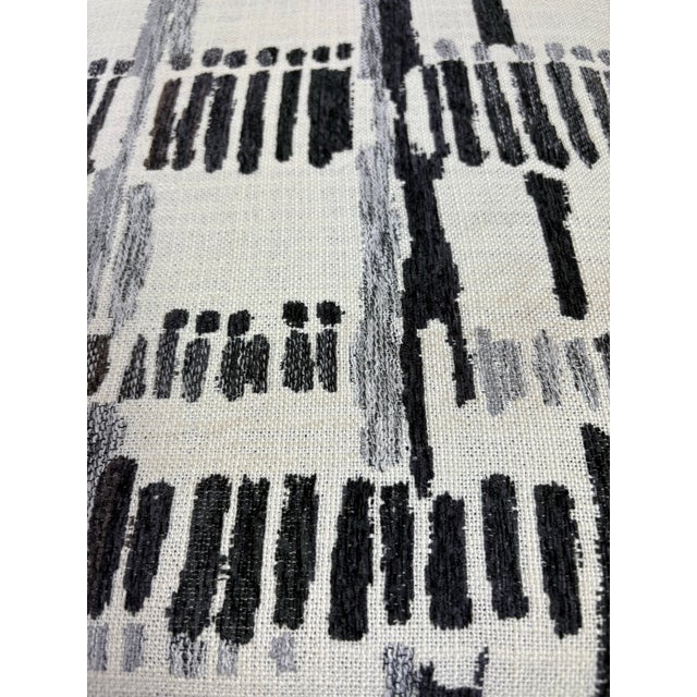 Mid-Century Vintage Empire Inspired Newly Upholstered Bench For Sale - Image 9 of 12