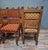 Wood Antique Carved Oak Chairs, 1800s, Set of 6 For Sale - Image 7 of 10