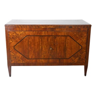 18th Century Louis XVI Period Italian Inlaid Sideboard in Walnut and Mixed Woods For Sale