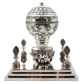 La Montgolfiere Table Centre Caviar Display by Richard Lauret For Sale