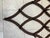 This 19th century expandable hat rack is made of walnut. The design is inspired by Gothic tracery popular during the...