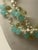 Arts & Crafts 1990s Gemstone Triple Aqua, Citron ,Pearl Necklace For Sale - Image 3 of 4