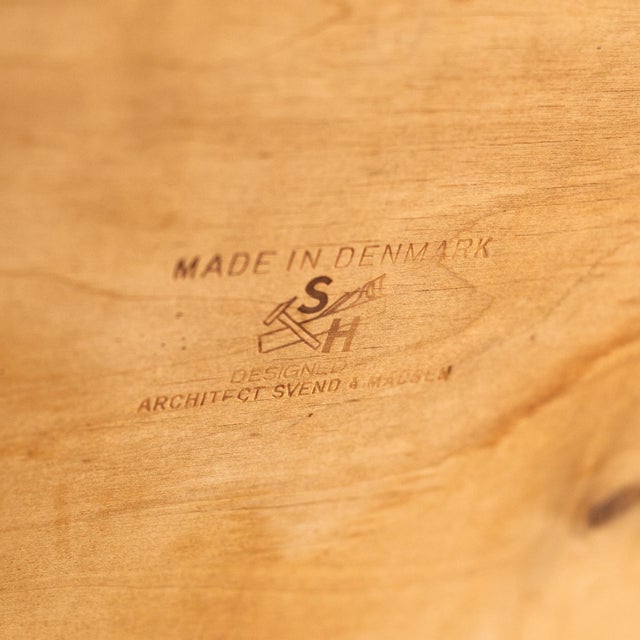 Svend Åge Madsen "Model 200" Teak Desk for Sigurd Hansen, Denmark, 1958 For Sale - Image 9 of 10