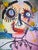 Modern Paul Kostabi, Jeune fille au collier, Giclee Print For Sale - Image 3 of 8