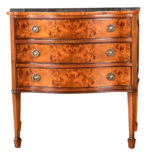 Niagara Furniture Burled Hepplewhite Chest