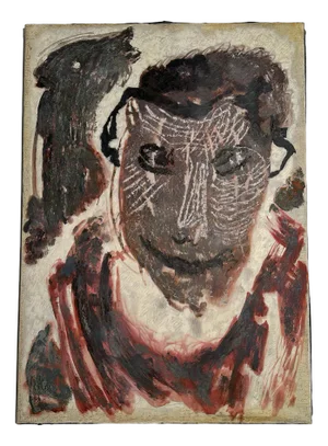 Piero Dosi, Un cuore a buon prezzo, 1998, Oil on Canvas