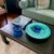 1970s Large Blue Murano Glass Platter For Sale In Columbia, SC - Image 6 of 7