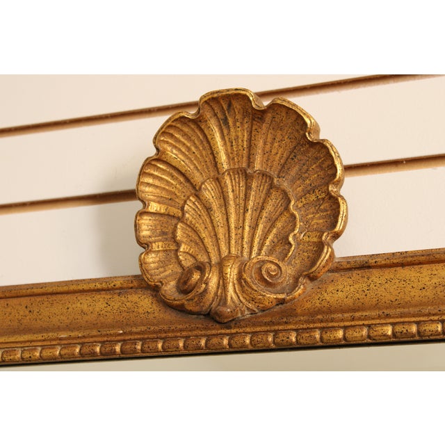 Gold Friedman Brothers Vintage Mahogany Chippendale Gold Mirror For Sale - Image 8 of 16