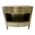 Vintage Louis J Solomon Champagne Gold 2 Drawer Dresser. For Sale