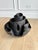 Exceptional monumental 1970s studio pottery sculpture featuring an organically coiled spiral form with striking...