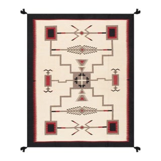 Tuscany Wool Ivory Area Rug, 5' 2'' X 7' 0'' For Sale