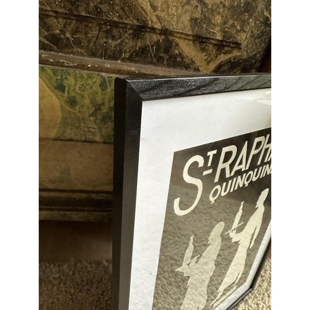 Vintage French St. Raphael Quinquina Advertisement Poster, 1920s For Sale - Image 9 of 14