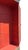 Antique Gustavian Style Painted Armoire With Painted Diamond Panels & Coral Interior For Sale - Image 9 of 14