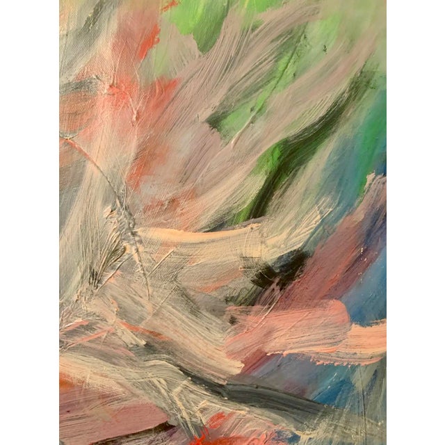 Textile Painting - Abstract Expressionism For Sale - Image 7 of 12