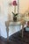 Wood Tara Shaw Silver Leaf Console - Pair For Sale - Image 7 of 7