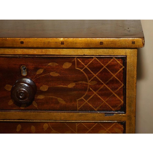 Mid 19th Century Antique Victorian Chinese Chest of Drawers, 1860 For Sale - Image 5 of 18