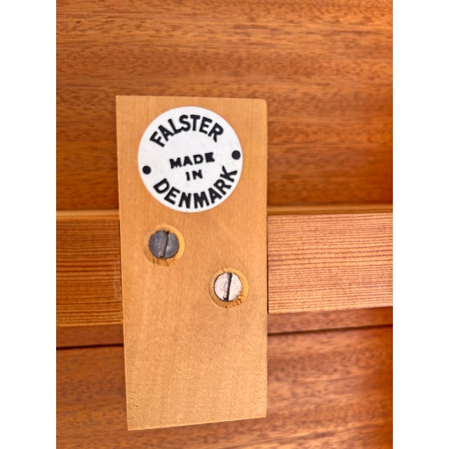 Vintage Falster Danish Teak Extendable Butterfly Danish Dining Table Mid Century Modern For Sale - Image 11 of 11