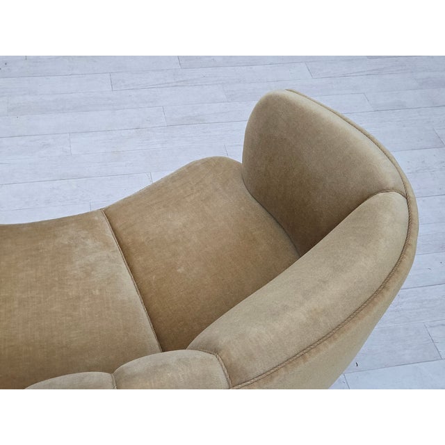 Vintage Danish Three-Seater Banana Sofa, 1960s For Sale - Image 14 of 18