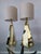 Pyramid Lamps in Brass, 1980s, Set of 2 For Sale - Image 3 of 18