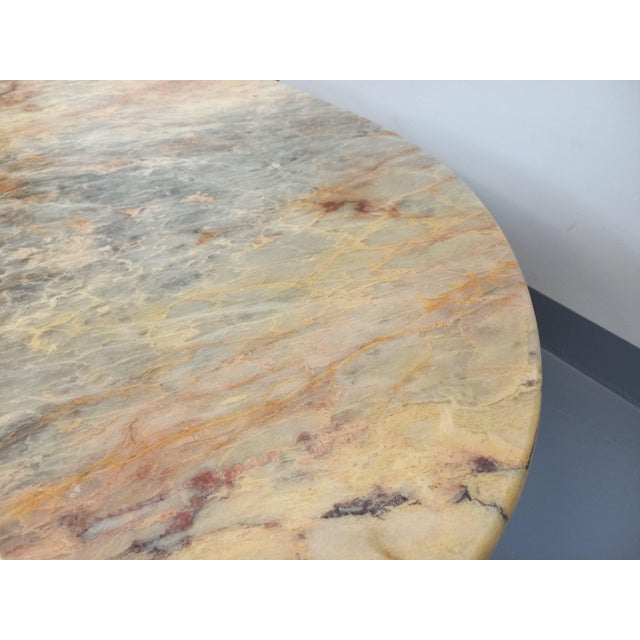 1980s Vintage Marble Coffee Table, 1980s For Sale - Image 5 of 14