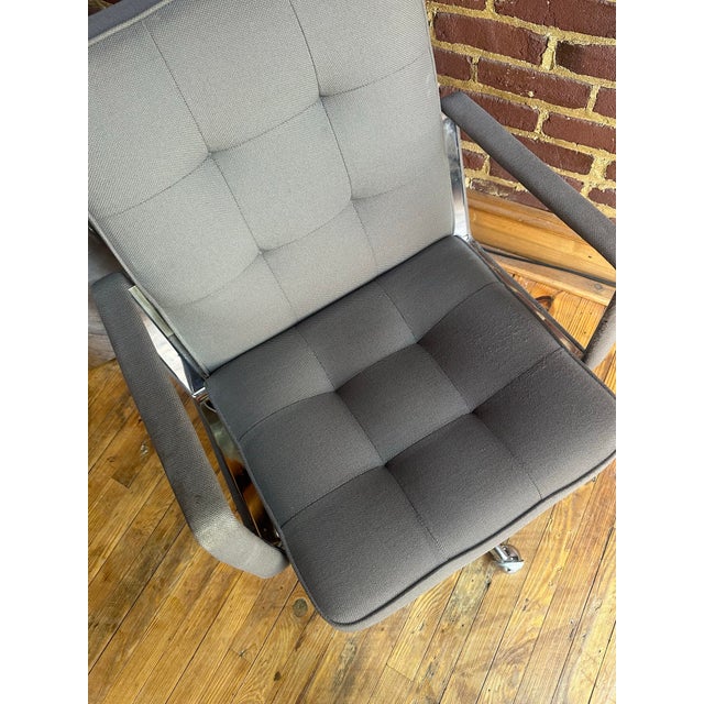 1960s Shaw-Walker Mid Century Modern Executive Desk Chair For Sale - Image 5 of 12