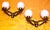 Mid-Century Modern Mid 20th Century Mid-Century Modern Maison Arlus, Black Brass and Opaline Sconces, France - A Pair For Sale - Image 3 of 3