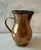 Antique Handmade Hammered Copper Small Pitcher For Sale - Image 4 of 10