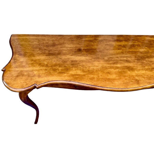 1990s Minton-Spidell Venetian Style Wood Console For Sale - Image 4 of 12