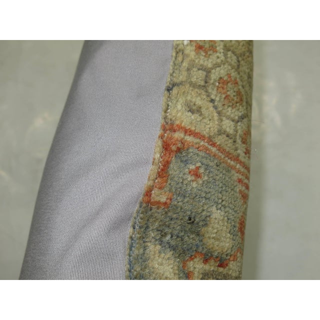 Contemporary Antique Turkish Sivas Rug Pillow For Sale - Image 3 of 5