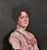 Victorian Early 20th C. Portrait Oil Painting of a Woman Lady Antique Victorian Signed Samuel Burtis Baker For Sale - Image 3 of 10