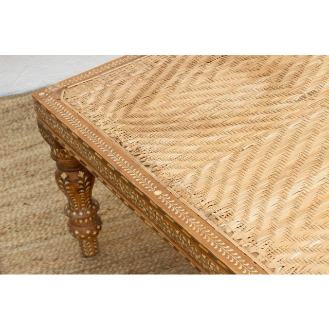 Large Mid Century Inlay Daybed Chaise | Chairish