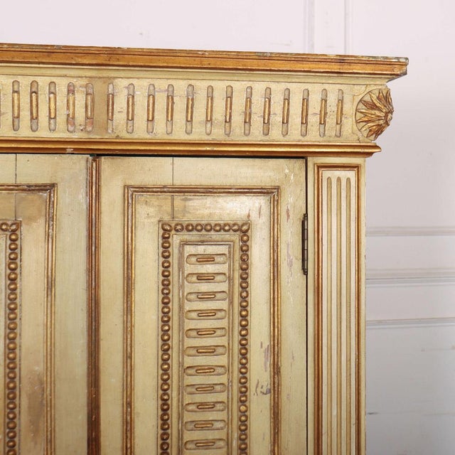 Italian 2-Door Pine Cupboard, Late 19th Century For Sale - Image 3 of 12