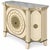 Late 20th Century Italian Neo-Classical Style Hand Painted Faux Marble Top Cabinet / Credenza / Sideboard For Sale - Image 5 of 8