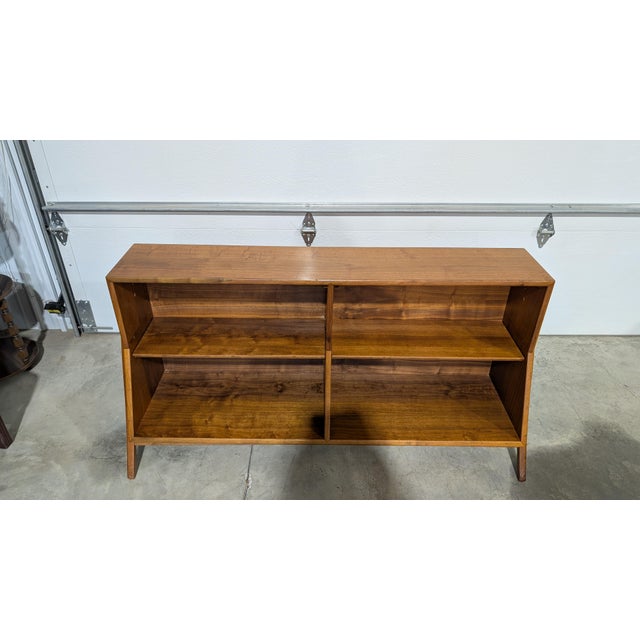 1960s Kipp Stewart & Stewart McDougall for Drexel Declaration Walnut Bookcase For Sale - Image 10 of 11