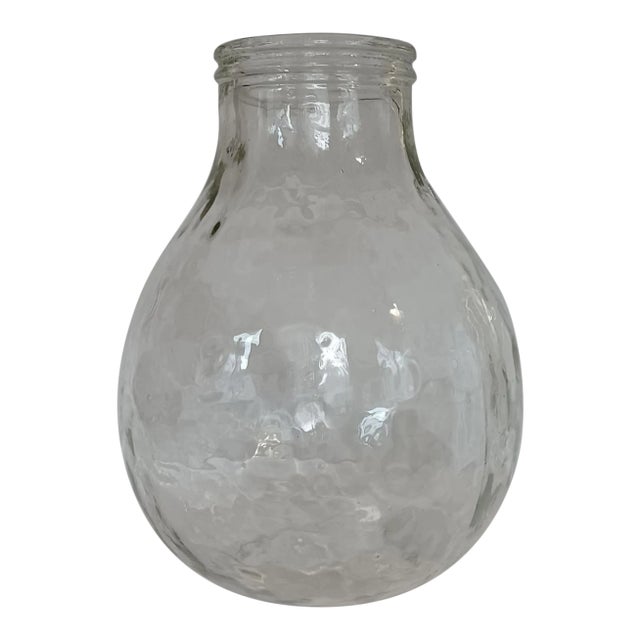 Antique Wide Mouth Demijohn Carboy Made in Italy For Sale