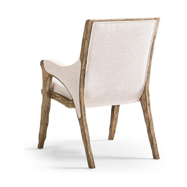 2020s Rustic Western Upholstered Armchair For Sale - Image 5 of 8