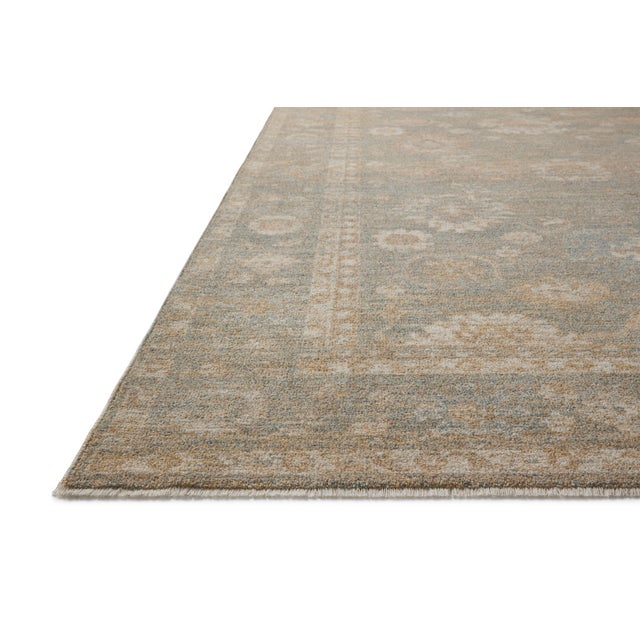 Traditional Chris Loves Julia x Loloi Louisa Lagoon / Ivory 7'-10" x 10' Area Rug For Sale - Image 3 of 7