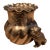 Victorian Silverplate Figural Toothpick Holder or Match Holder With Pug / French Bulldog / Boxer – Rare 19th C. Novelty - See Pics! For Sale